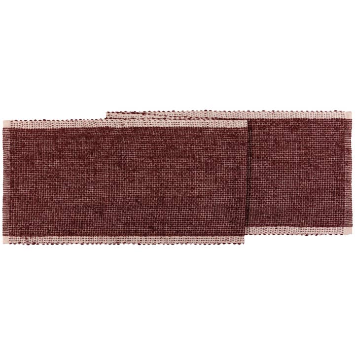 Lattice Table Runner - Garnet for wholesale by Danica Heirloom