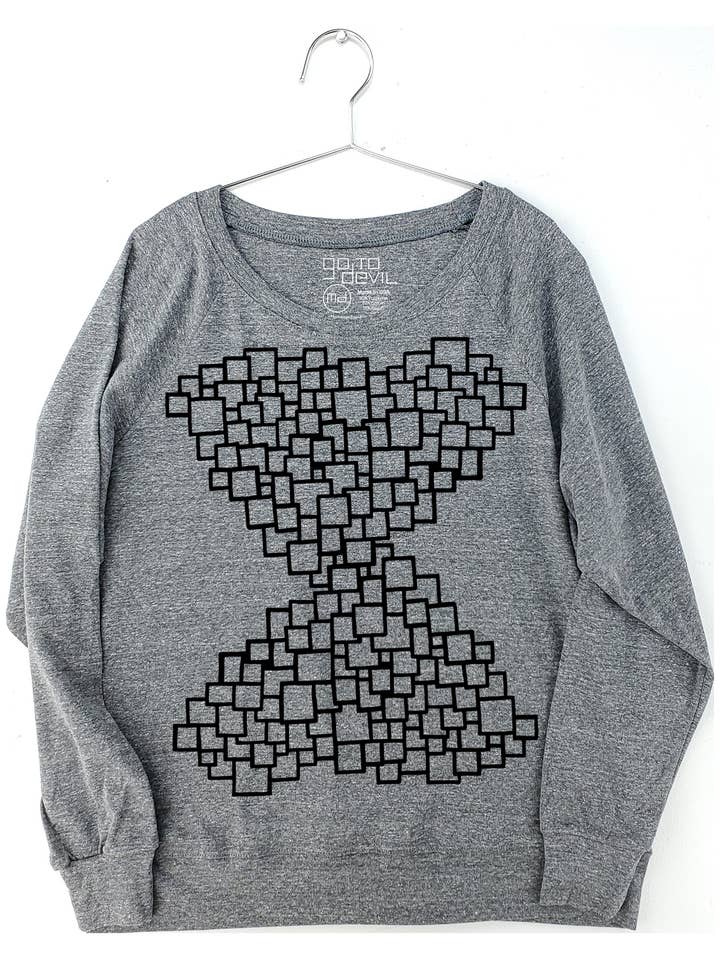 Pullover Tri Blend da Donna Misfit per la vendita all'ingrosso da parte di Go To Devil
