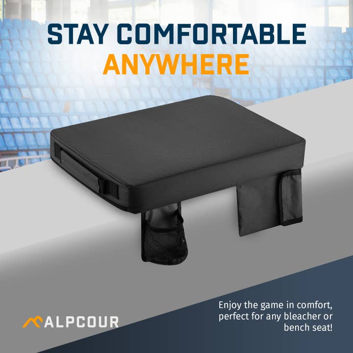 Alpcour - Wholesale Outdoor Chair - Alpcour Heated Stadium Cushion with Pockets