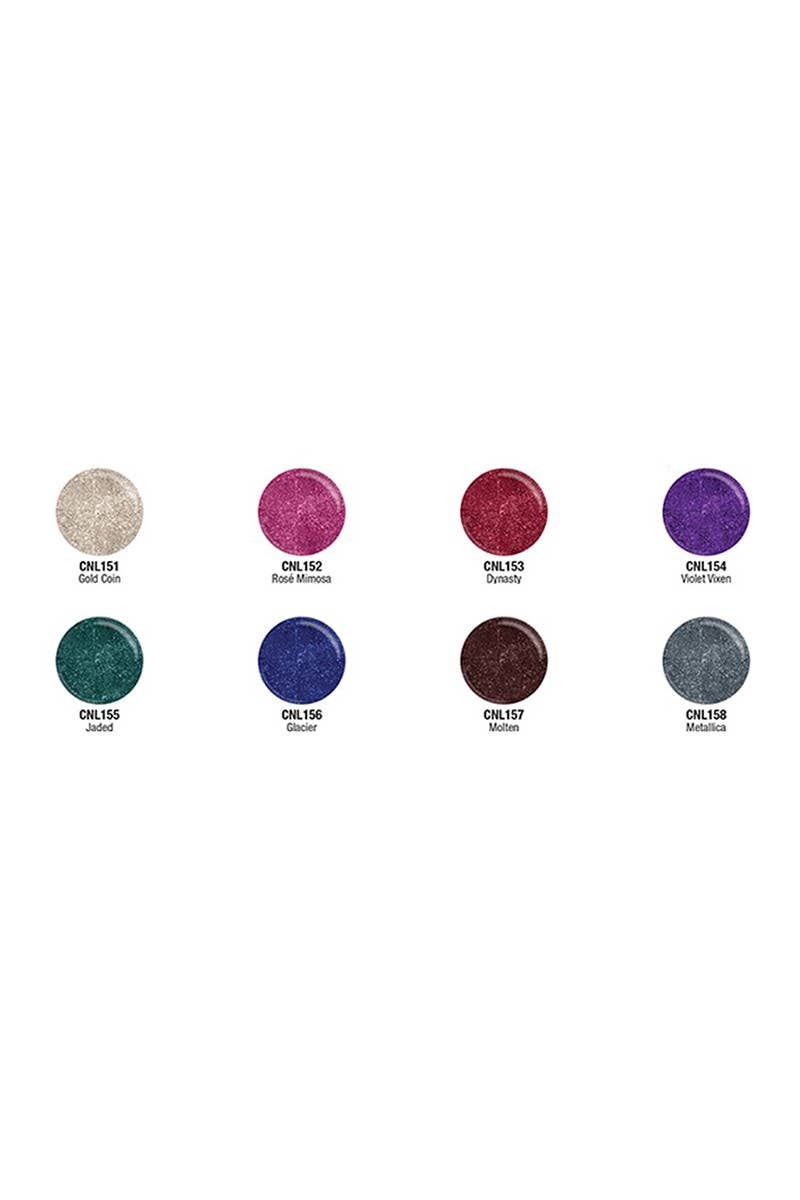 PINEAPPLE Beauty – wholesale Nail polish – LA Colors CLAC439 Dark Metal Nail Polish Display Set - 24pc3
