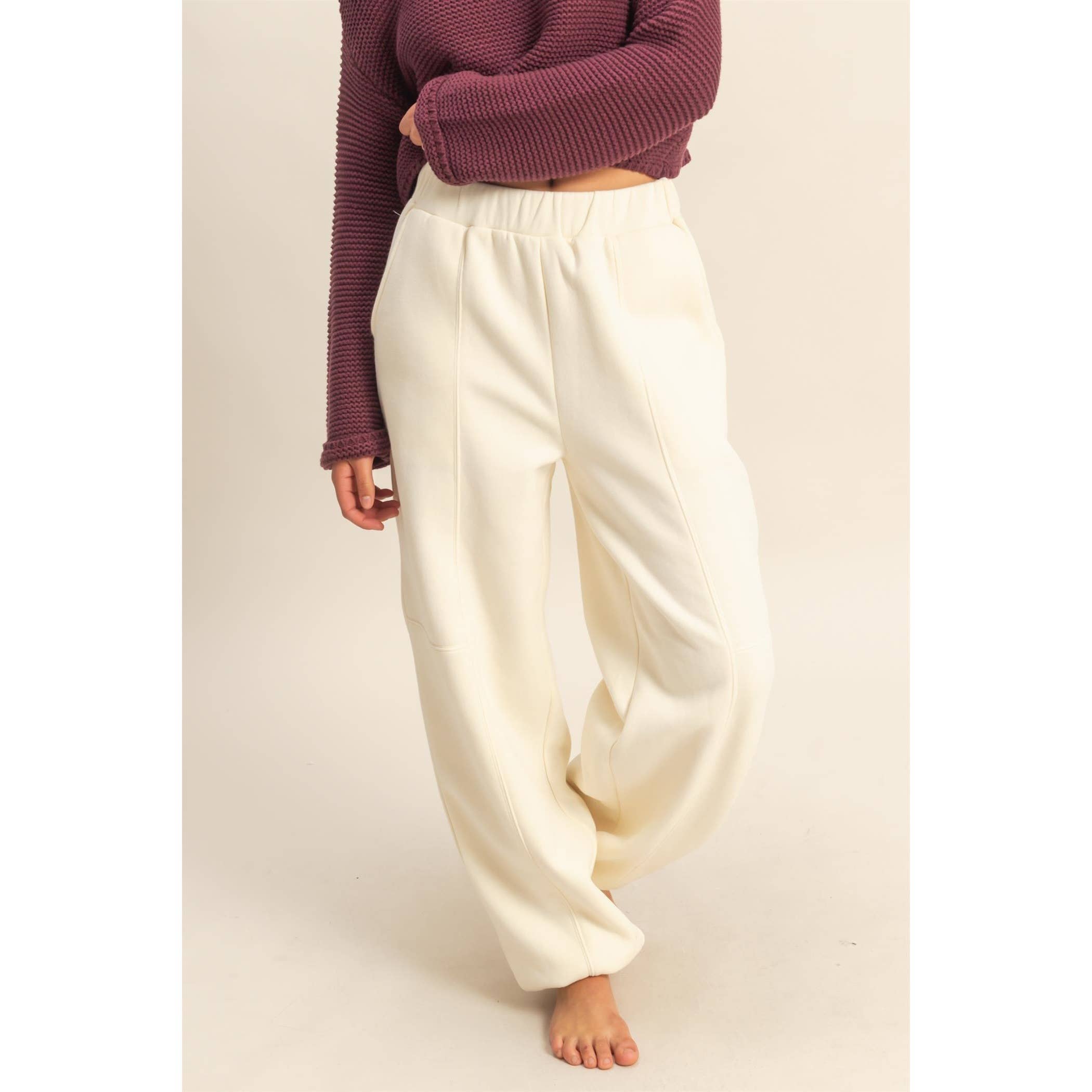 HYFVE - Wholesale Lounge Sweatpants/Joggers - Women's - Seam Detail Jogger Pants5