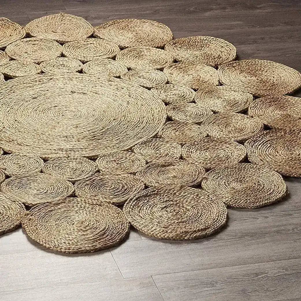 Maia Homes - Wholesale Area Rug - Bria Natural Jute Round Area Rug1