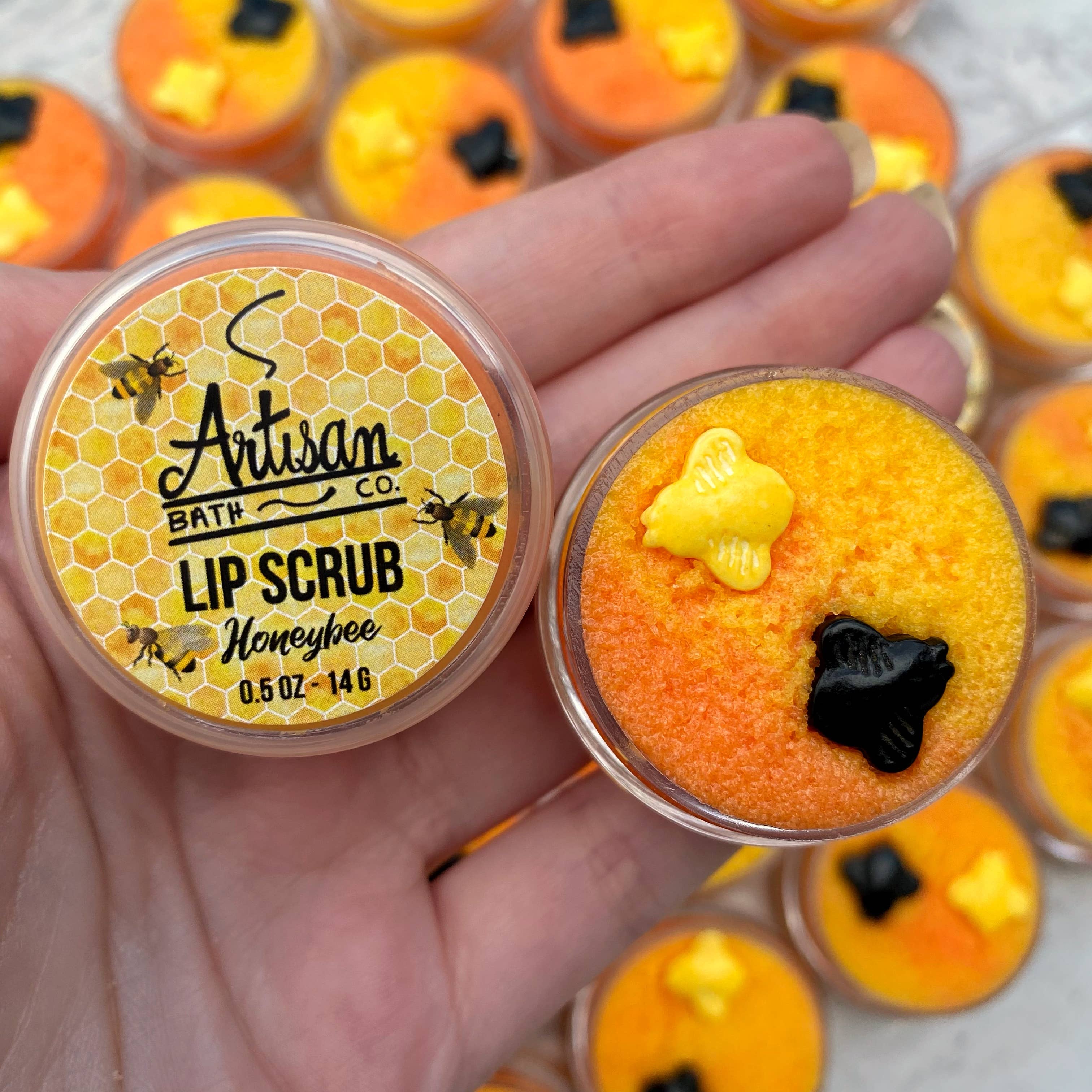 Artisan Bath Co. - Wholesale Lip Scrub/Polish - Honeybee Lip Scrub1