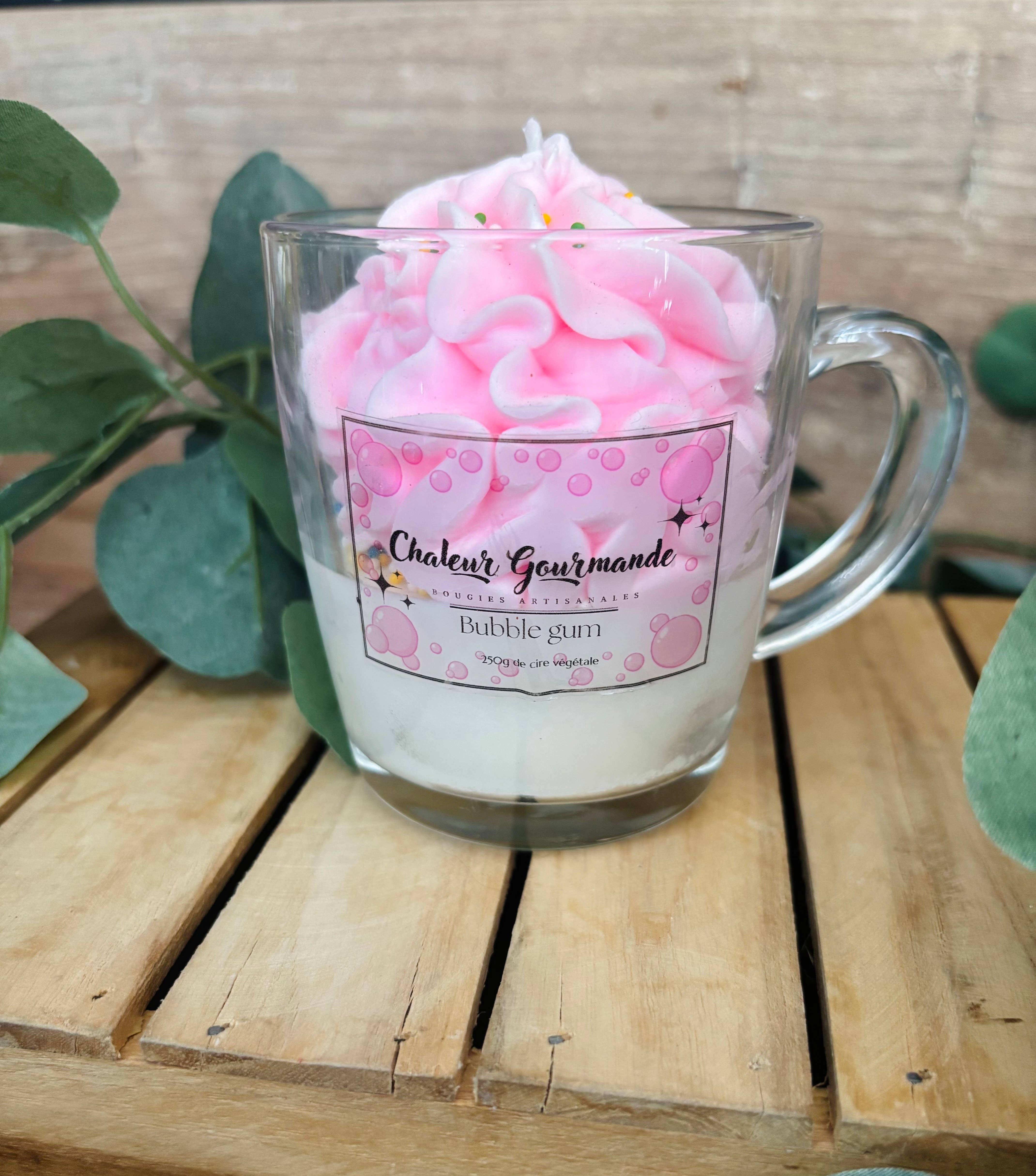 Chaleur Gourmande – wholesale Novelty candle – Bubble Gum Candle