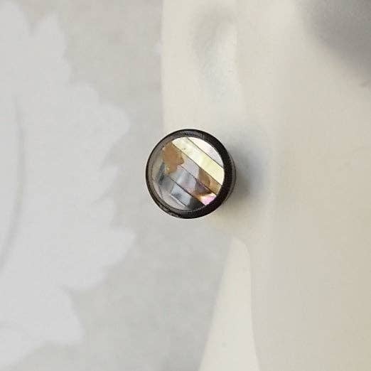 Dalfiya - Vente Clous d'oreille - Faux boucles d'oreilles bohème bio avec incrustation de coquillage1