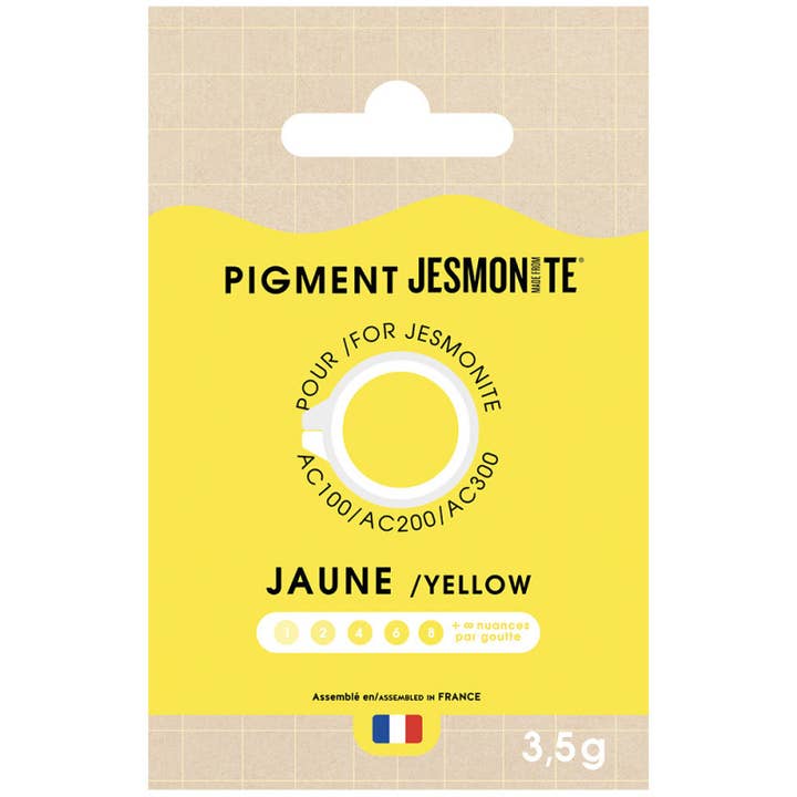 La Petite Épicerie – Engroshandel Malesæt – Jesmonite pigment 3,5 g - gul