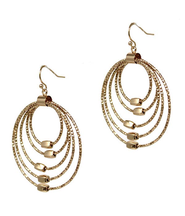 Jewelry Max - Wholesale Dangle Earrings - ( H769 )  MULTI LAYER HOOP EARRING0