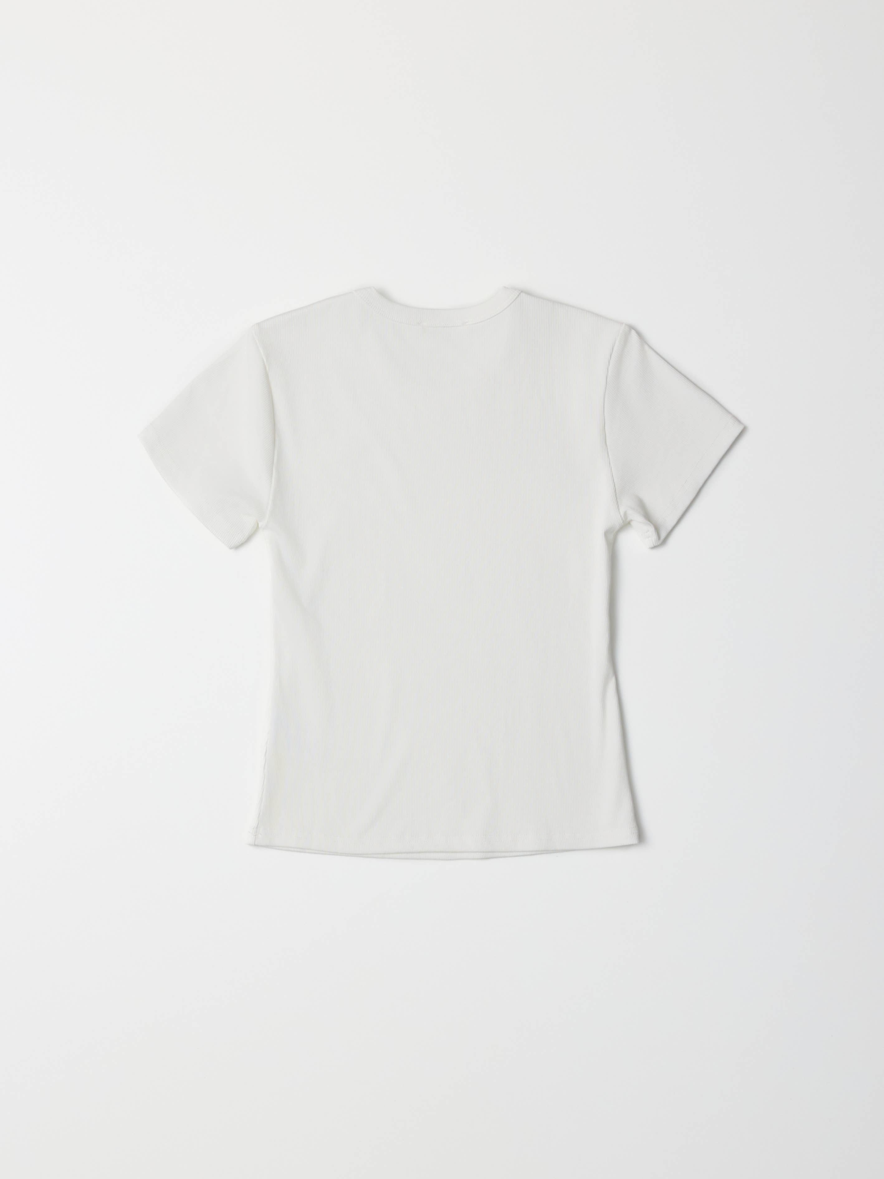 MOD REF - Wholesale T-Shirt - Women's - The Miller Top | Ribbed Short-Sleeve T-Shirt31