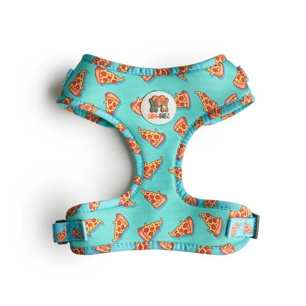 Drippy Pizza Dog Harness for wholesale by Luva-Bullz