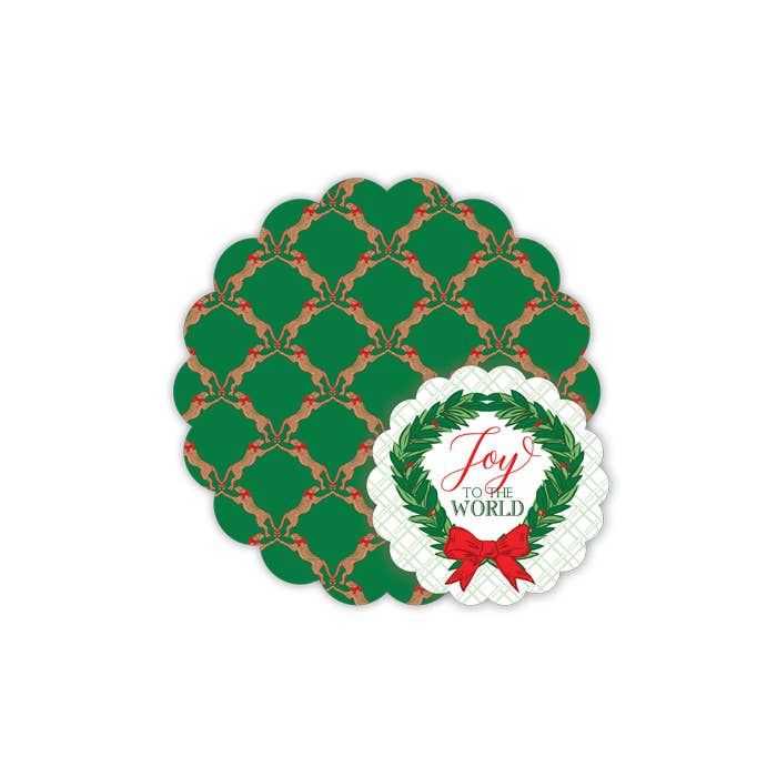 RosanneBeck Collections - Wholesale Doily - Emily McCarthy Chasing Cheetahs Doily Set