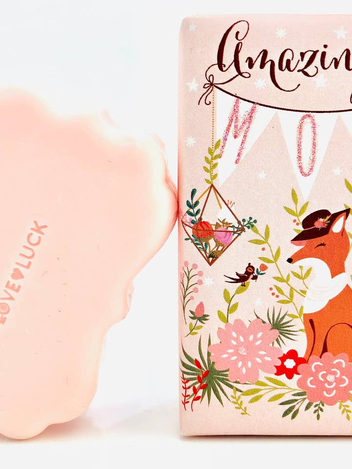 Bar Soap Amazing Mom for wholesale by Love & Luck Greetings