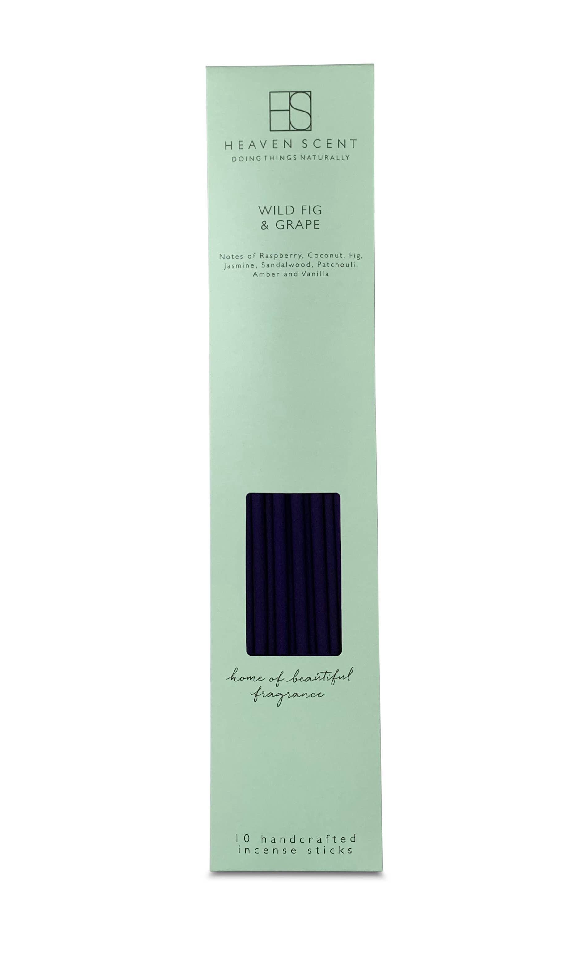 Heaven Scent Incense Ltd - Venta al por mayor Incienso - 10 varillas de incienso Wild Fig & Grape1