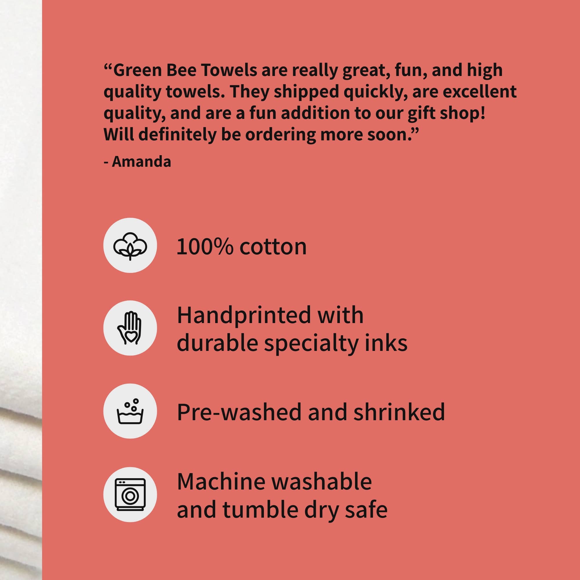 Green Bee Tea Towels - Wholesale Tea Towel - Meet Me Under Mistletoe Towel | Tea Towel | Xmas Dish Towel1