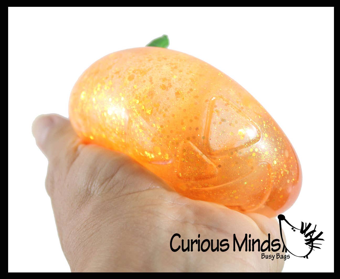 Curious Minds Toys - Wholesale Squishy toy – Kids & Baby - 1 Boxed Realistic Pumpkin Jack o Lantern Sugar Ball - Thick 1