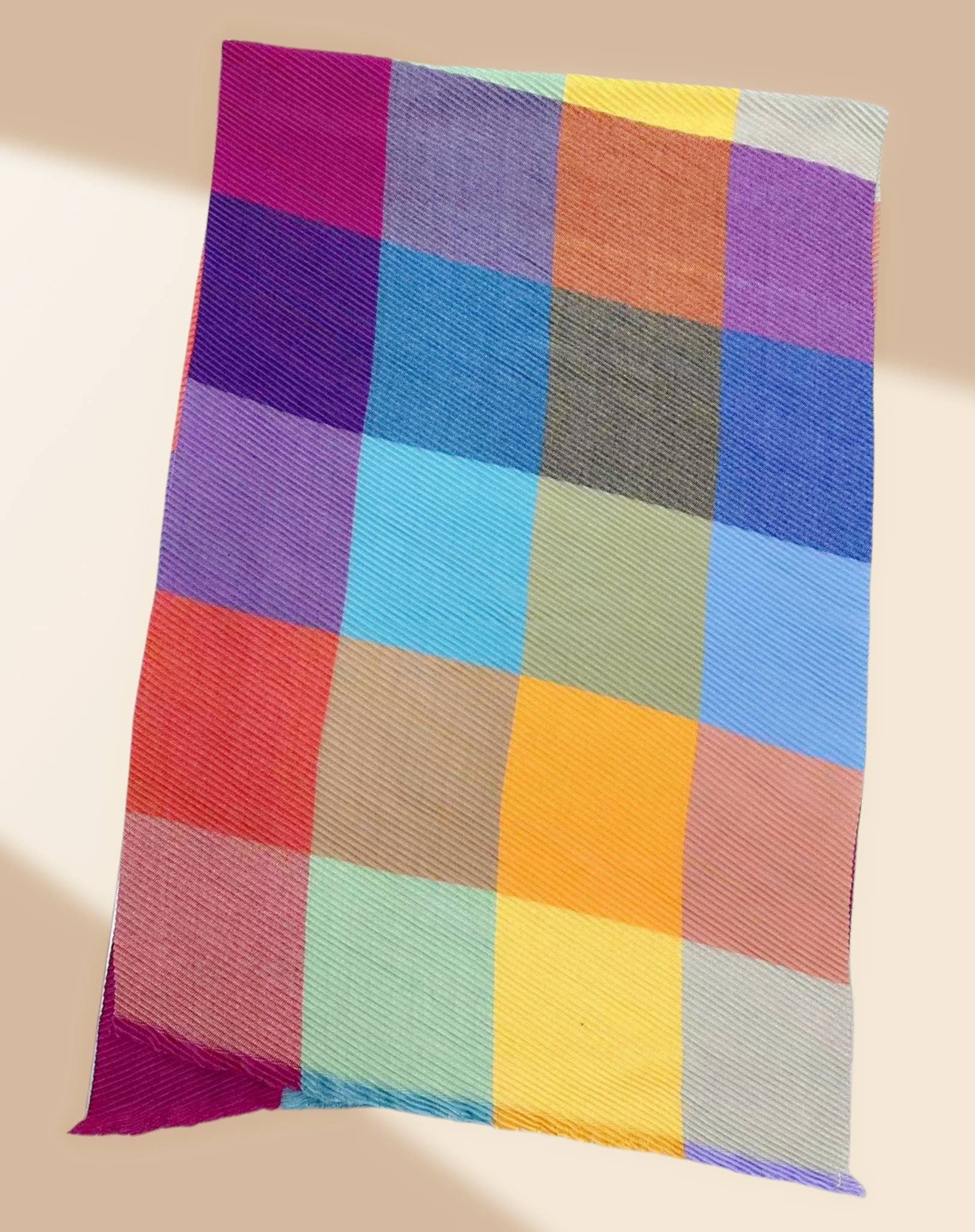 JC Sunny Fashion – wholesale Halsduk - Dam – JC021032 Lyxig 3D-texturerad skrynklig scarf6