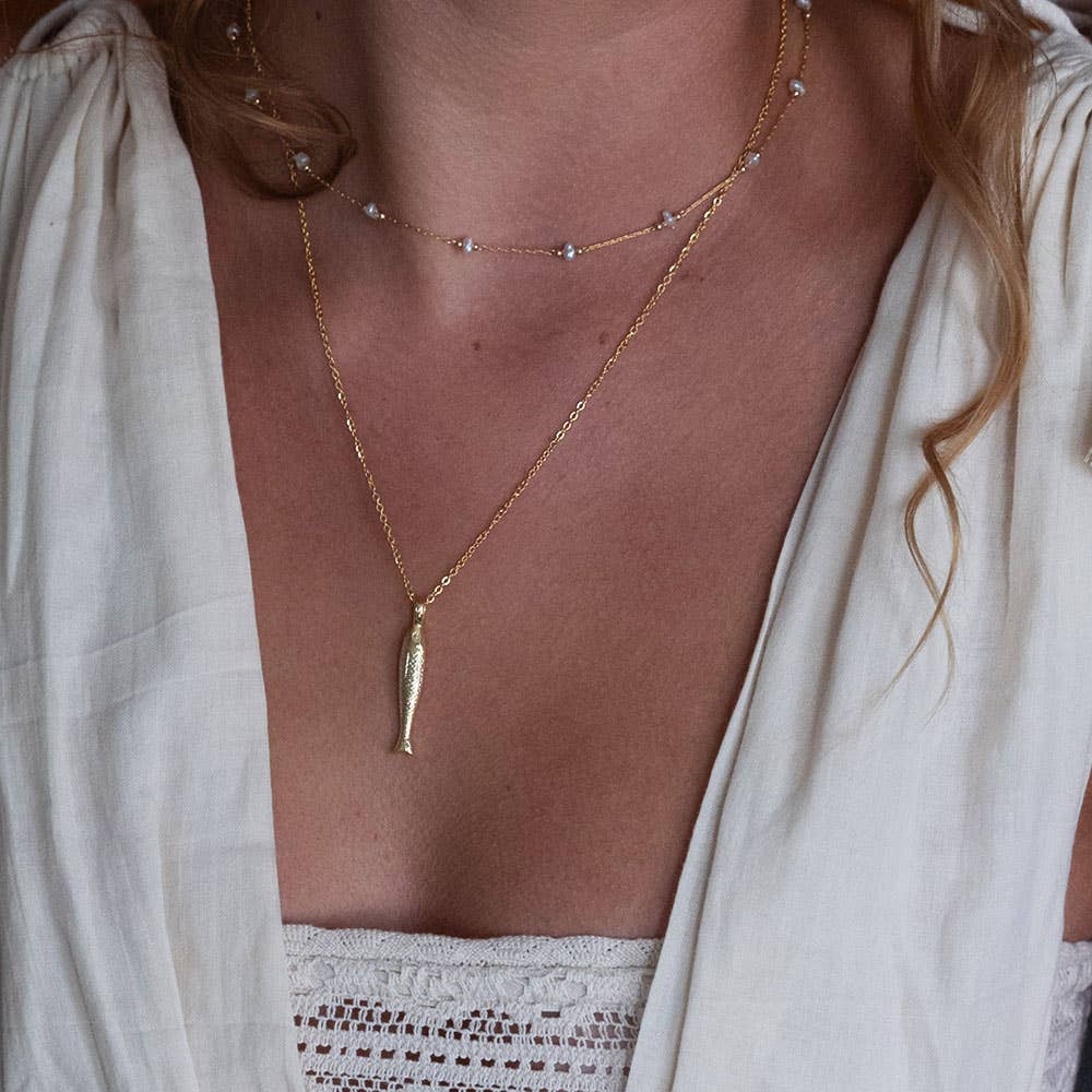 Amano Studio - Wholesale Pendant/Charm Necklace - Fish Necklace1