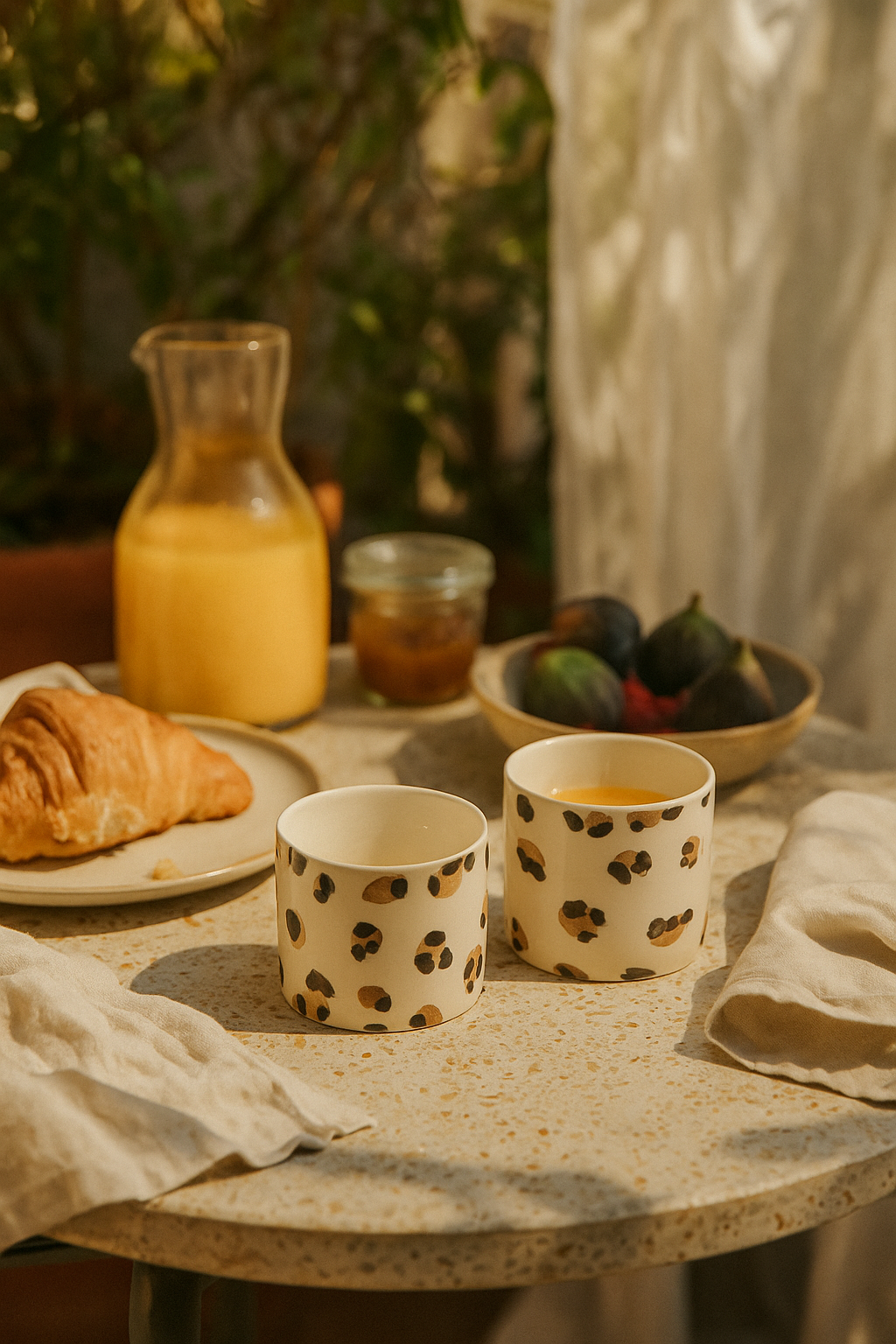 Really Nice Things - Wholesale Coffee Mug - Set of 2 ceramic mugs (CHEETAH)5