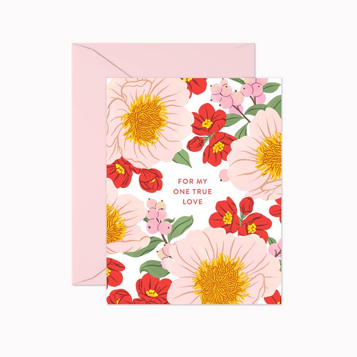 For My One True Love | Greeting Card for wholesale by Linden Paper Co.