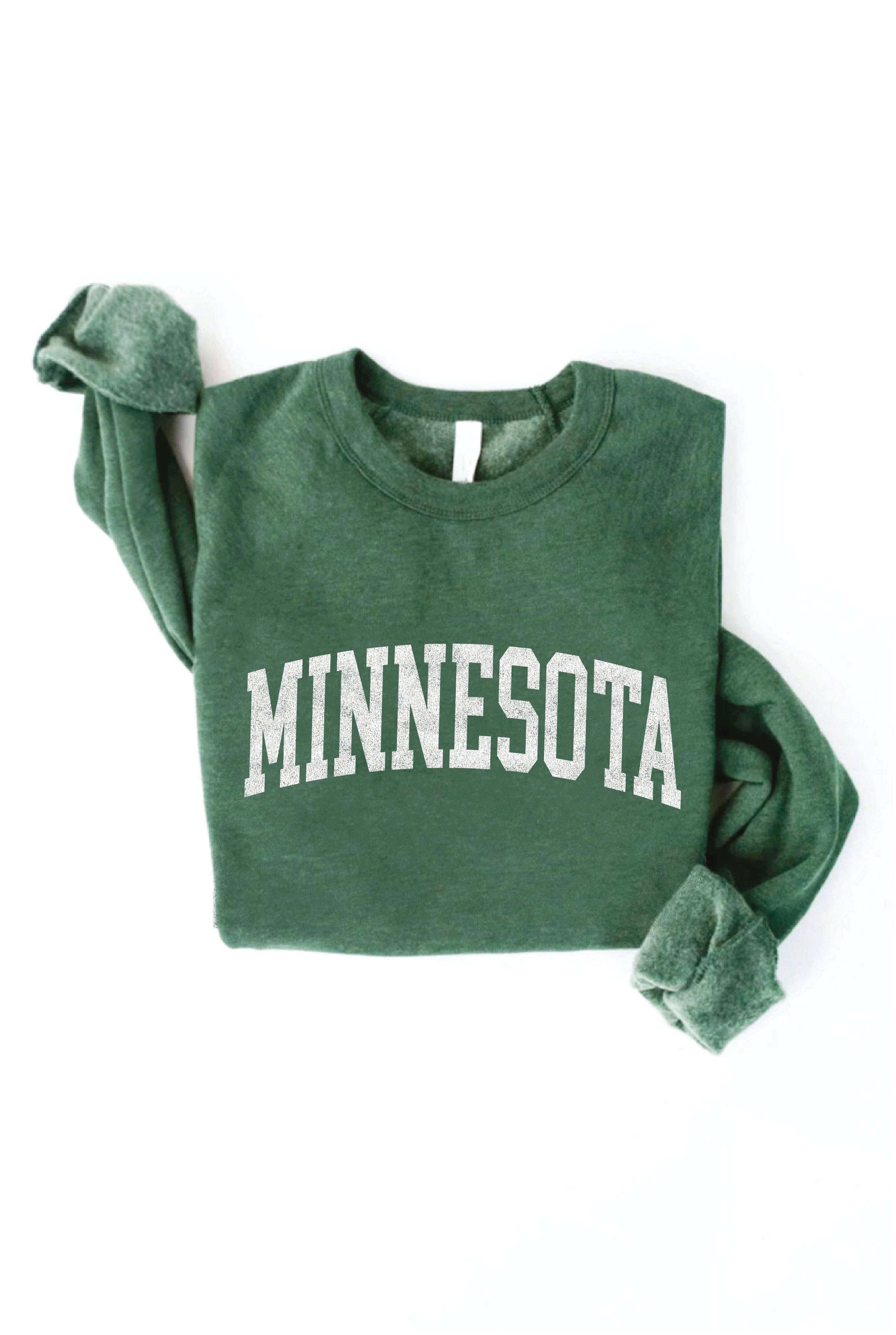 OAT COLLECTIVE - Wholesale Graphic Sweatshirt - Women's - MINNESOTA  Graphic Sweatshirt5