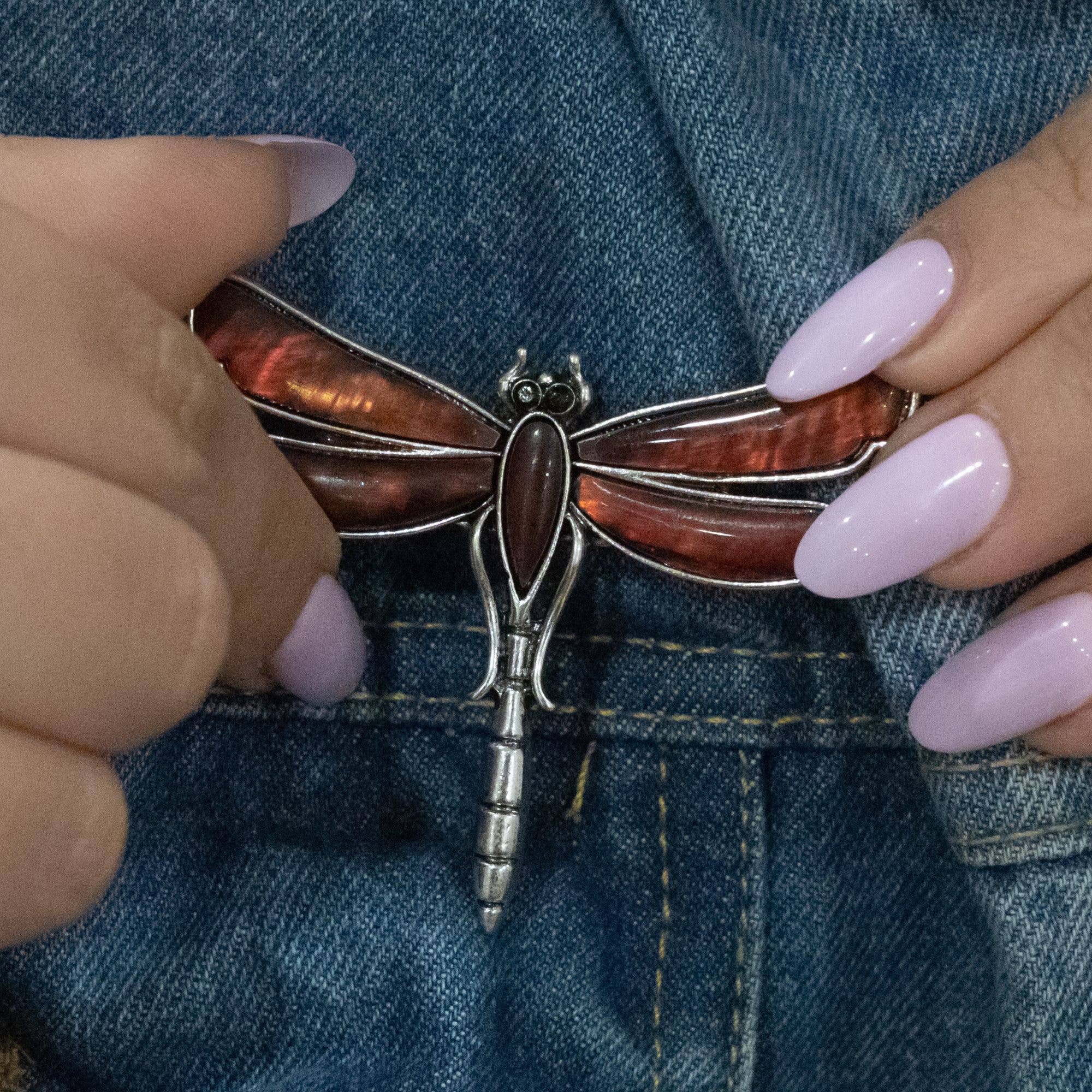 Axcessorize - Vente Broches - Broche à épingle en forme de libellule1