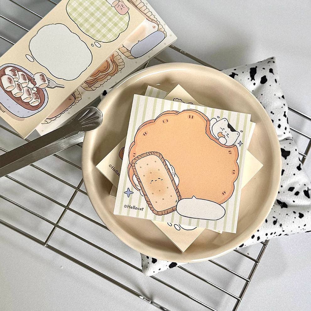 Hello Claws Limited - Wholesale Notepad - Hello Cat | Cookie Memo Note Pad9