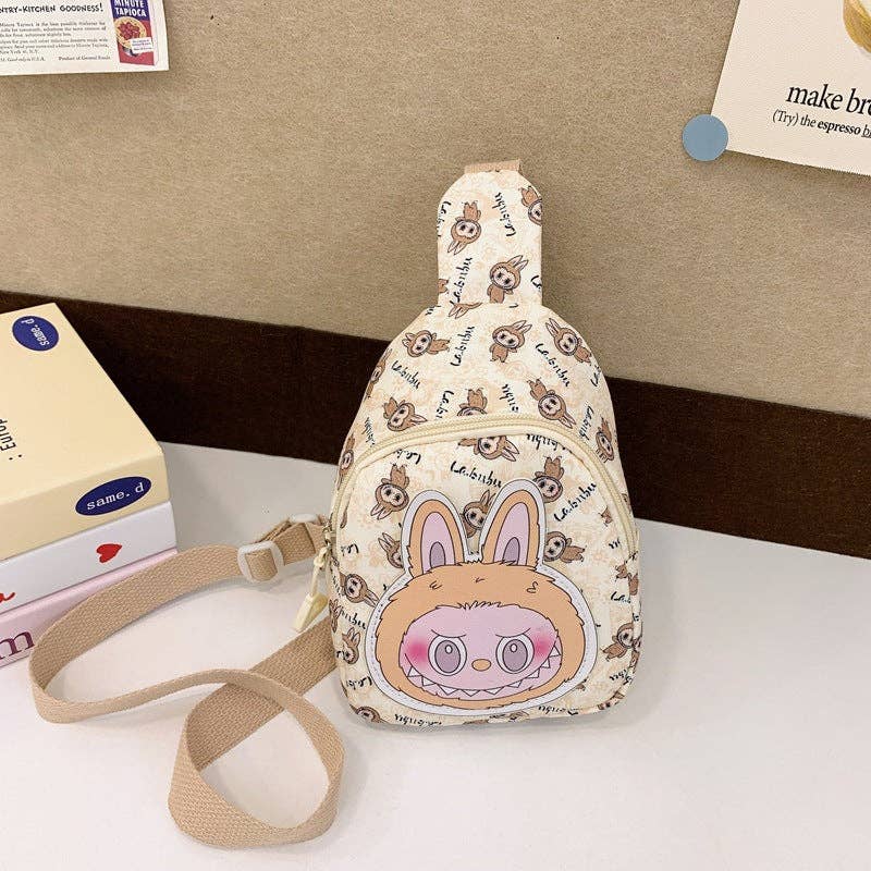 Little Trendy - Wholesale Crossbody Bag - Kids - Children's cute monster chest bag cartoon crossbody bag4