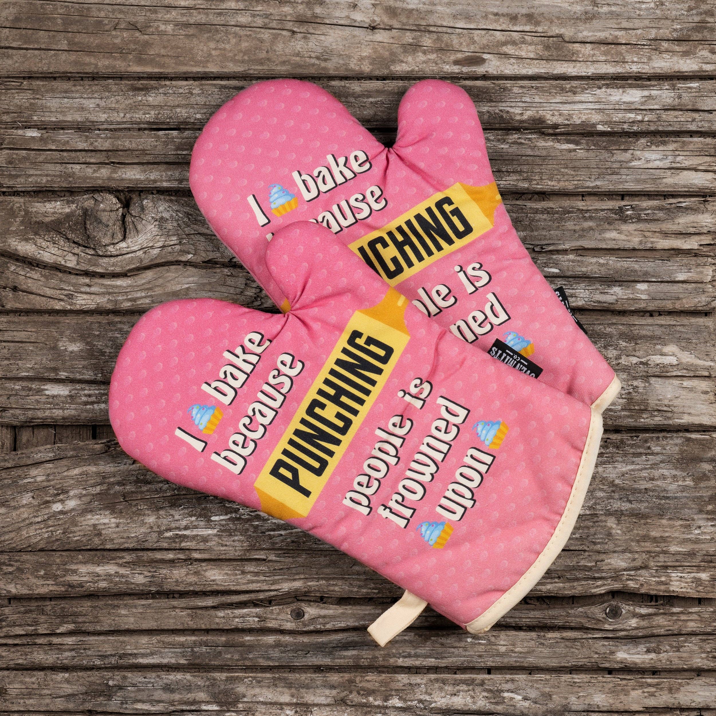 Zapps Clothing - Vente Gants de cuisine/maniques - Ensemble de gants de cuisine et maniques I Bake Because4