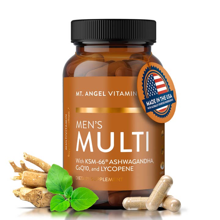 Mt. Angel Vitamins' Men's Multi - 60 Capsules for wholesale by Mt. Angel Vitamins