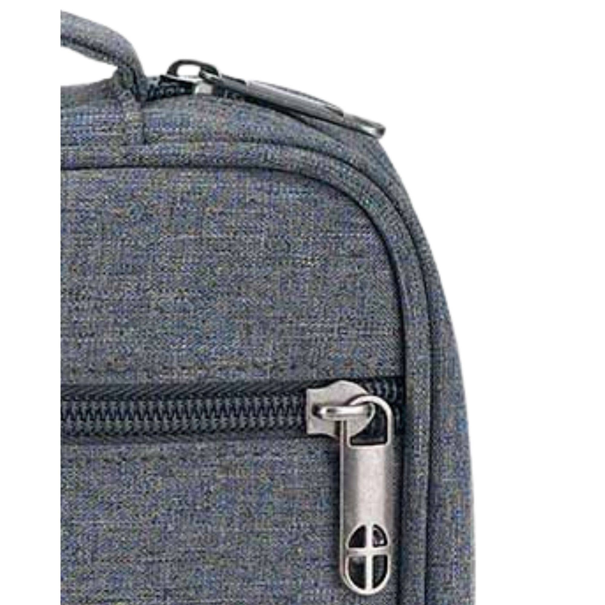 Dicksons - Wholesale Bible Cover - White Dove -LIGHT GREY BIBLE COVER WITH CROSS ZIPPER LARGE2