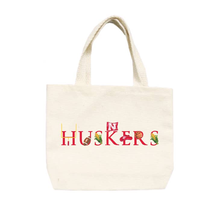 huskers small tote for wholesale by Tina Labadini Designs