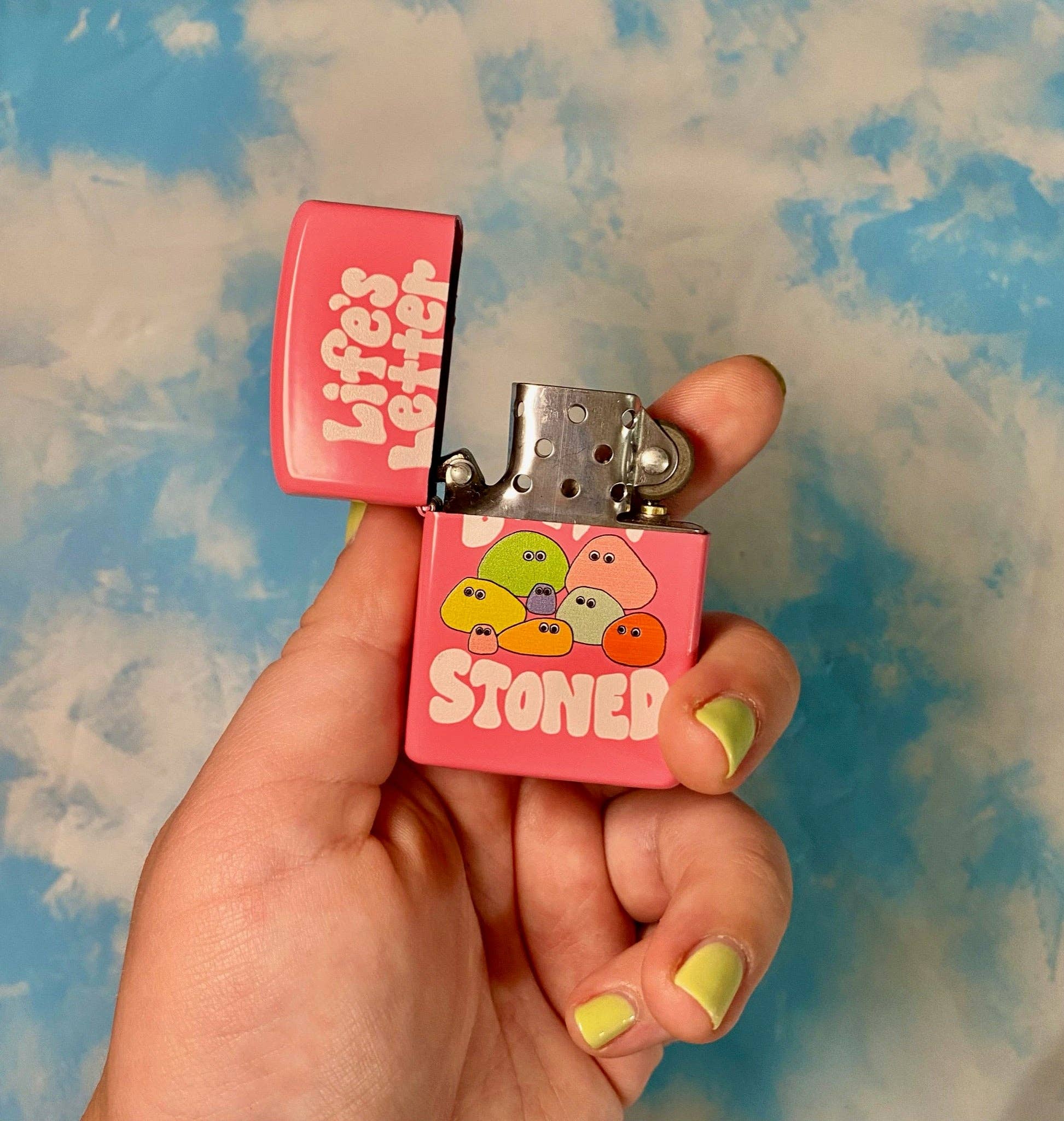 The Peach Fuzz – Engroshandel Lighter – Life's Better Stoned genopfyldelig lighter4