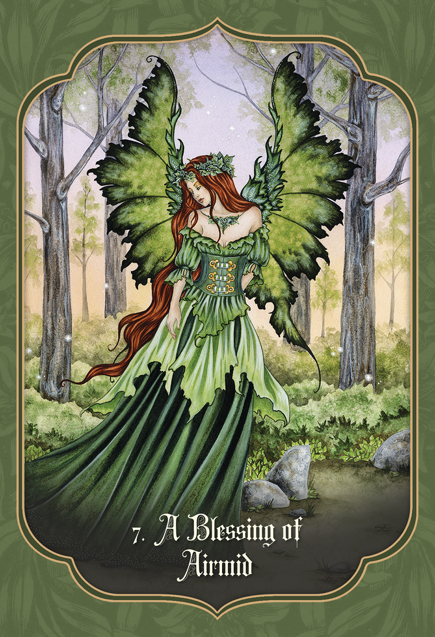 Cardshouse - Wholesale Tarot Cards - Faery Blessing Cards Blue Angel3