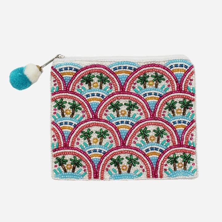 Monedero de Cuentas con Palmas para venta al por mayor de Pizzazz, Inc.