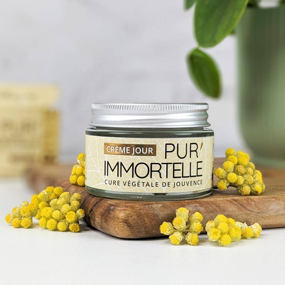 Propos'Nature - Wholesale Facial moisturiser - Pur'immortelle Organic Day Cream - Anti-aging - 50ml