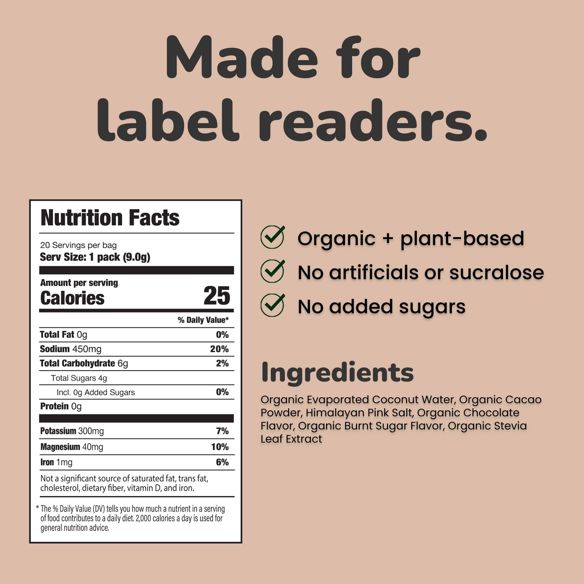 NOOMA - Vente Boisson diététique en poudre - Chocolat1