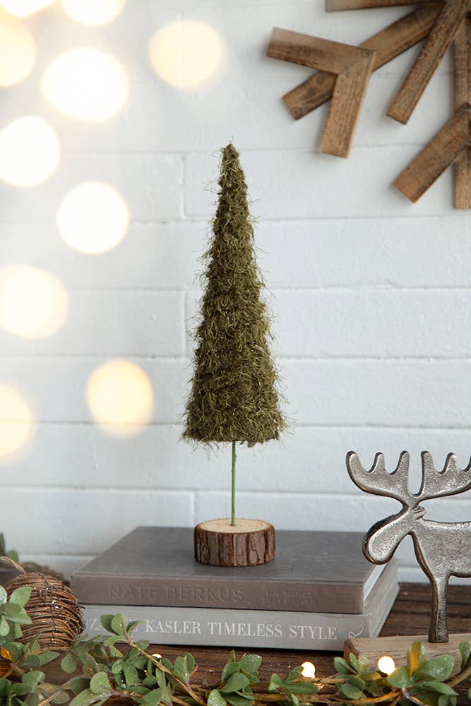 A&B Home Group Inc. – Engroshandel Bordpynt – 12" Rustik Bomuld Fyrretræ0