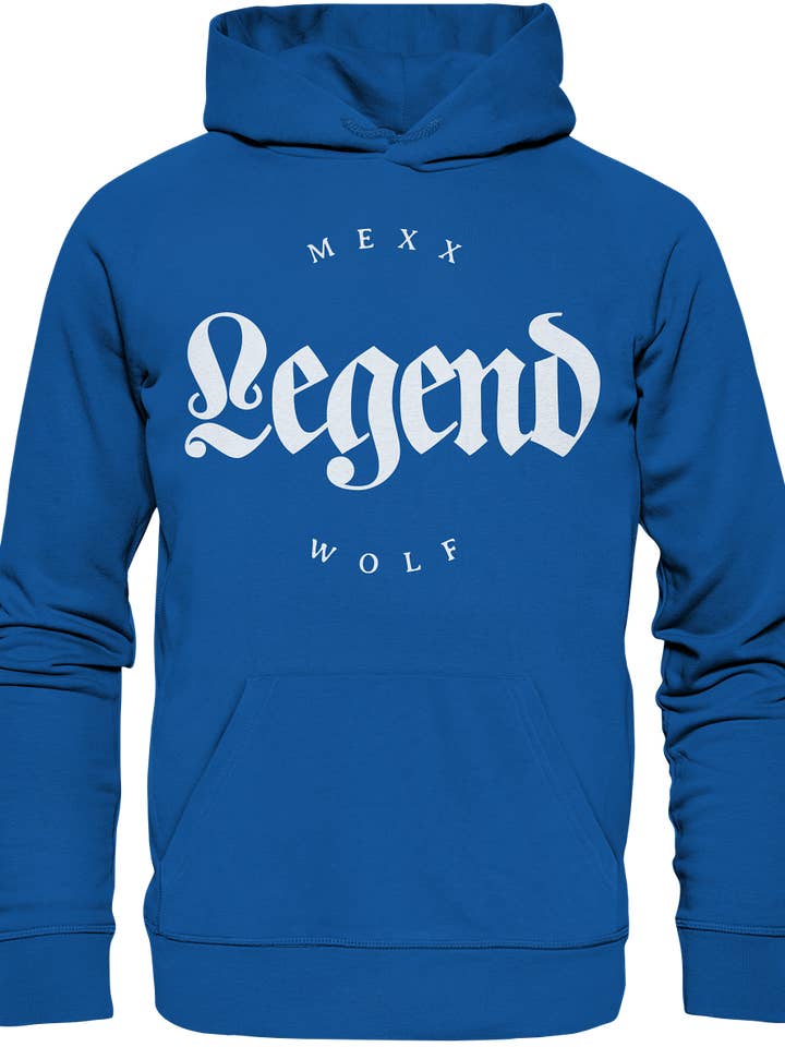 MW Legend Organic Basic hoody voor wholesale door Mexx Wolf