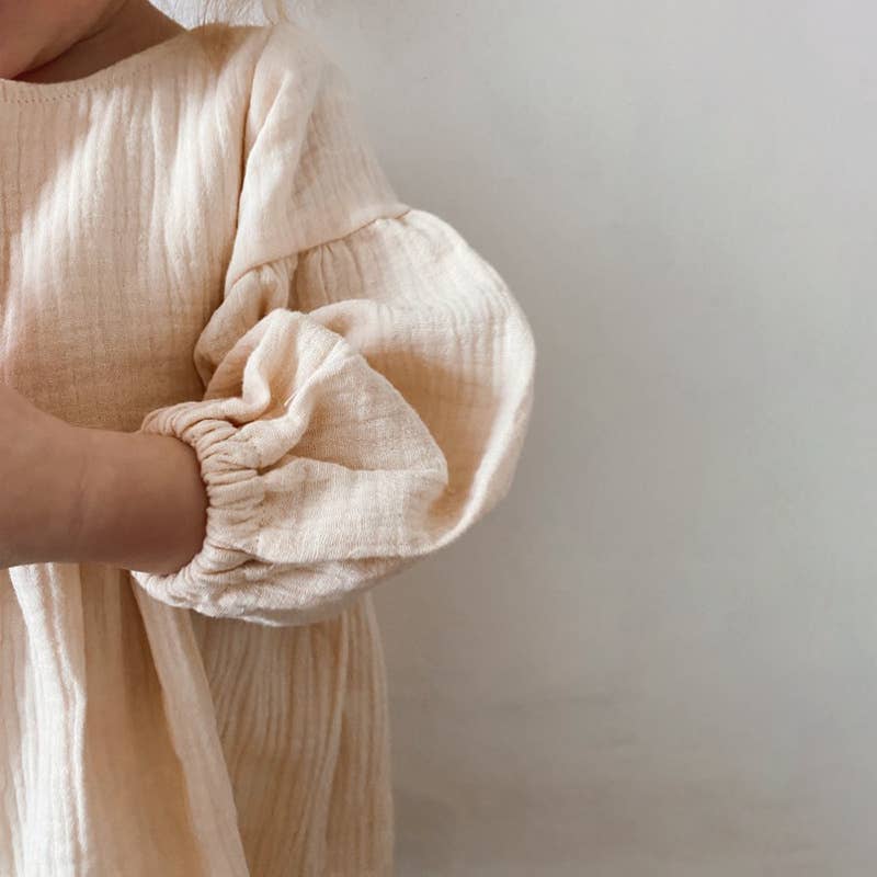 Annie & Charles - Wholesale Dress - Kids - Annie & Charles® organic cotton muslin dress NOAH9