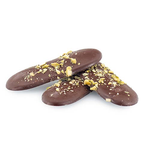 Love in a Box Chocolatier - Wholesale Chocolate - Christmas Chocolate Thins Dark Pistachio 2