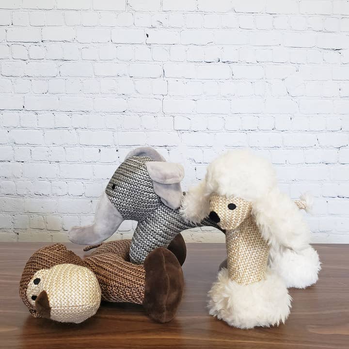 Lily Anne Boutique - Wholesale Pet Plush Toy - Dog - Woven Monkey Dog Toy3