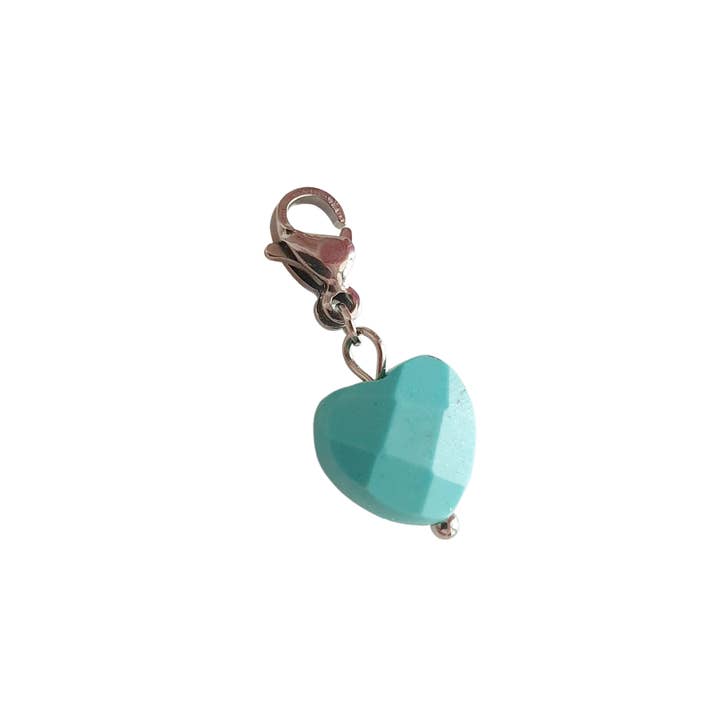 LAUVEA BOUTIQUE - Vendita all'ingrosso Ciondolo/pendente - Ciondolo a forma di cuore turchese - colori tra cui scegliere