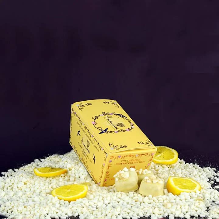 Holdsworth Chocolates - Wholesale Chocolate box - Holdsworth Chocolates Lemon Meringue Truffle 110g Ballotin2