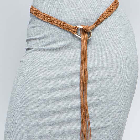 Leto Accessories - Wholesale Belt - Women's - Braided Self Tie Belt