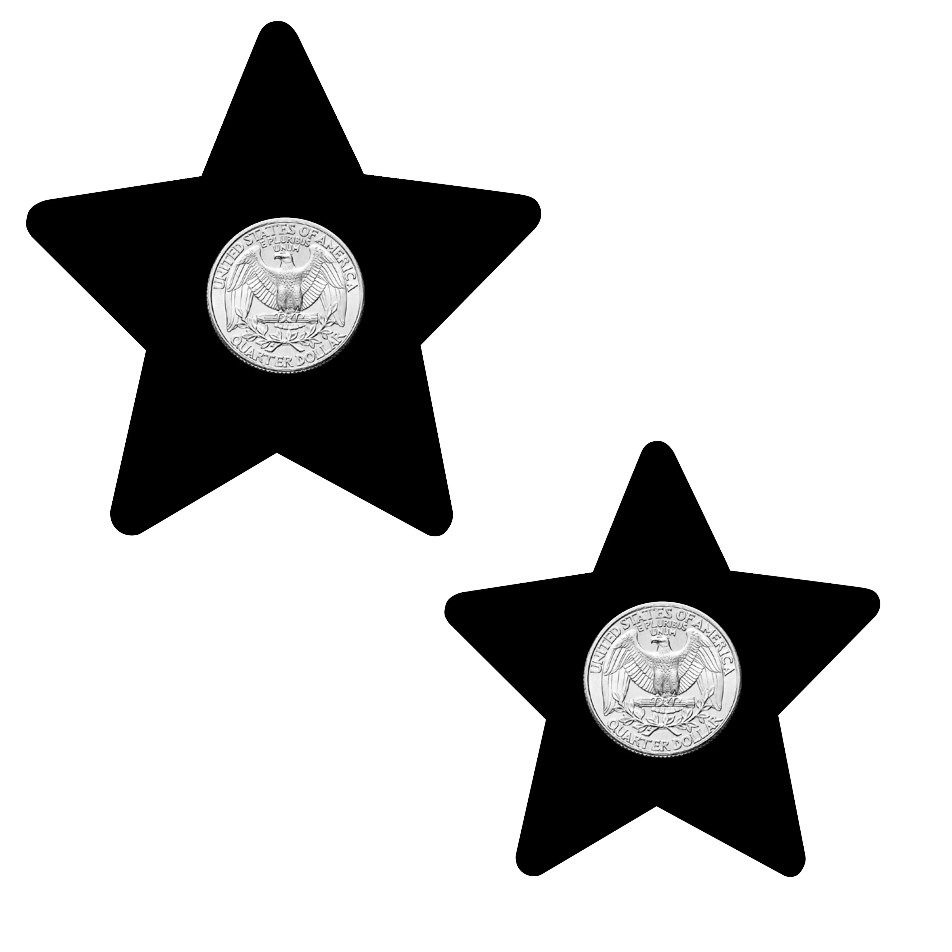 Niptees – wholesale Nipple pasties – Women’s – Sequin Star Nipple Cover Pasties9