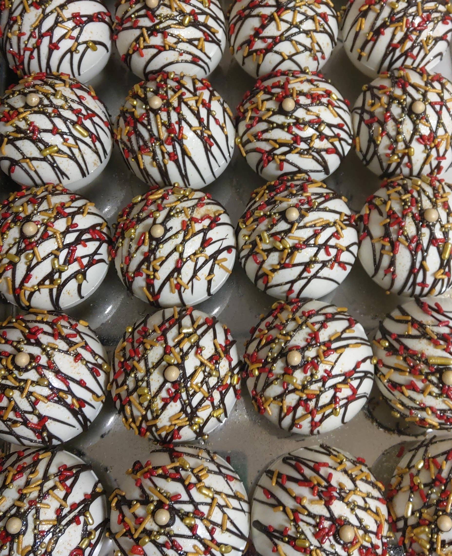 Wild Angel Treats, LLC - Wholesale Hot Cocoa Mix/Kit - Christmas Large Artisanal Hot Cocoa Bombs - BULK5