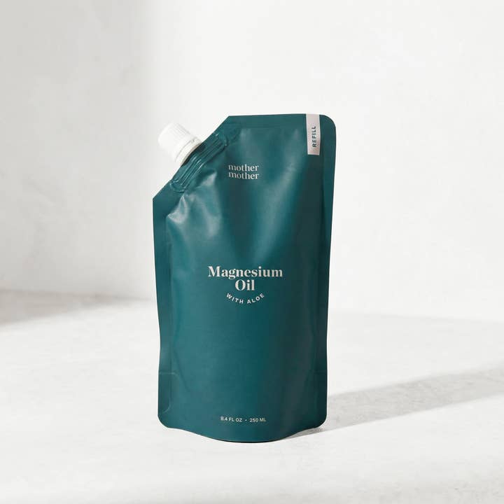 Topisk Magnesiumolie + Aloe Genopfyldning for engroshandel hos Mother Mother