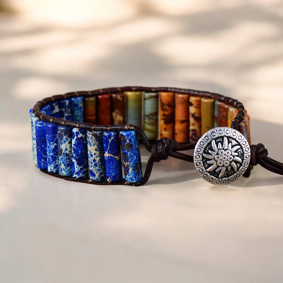 Cape Diablo - Wholesale Jewelry - Men's - Men's Warrior Jasper Bracelet2