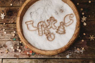 Kinfolk Pantry - Wholesale Toy Set - Kids - Christmas traditional Cutter Set - Eco Playdough Tool1