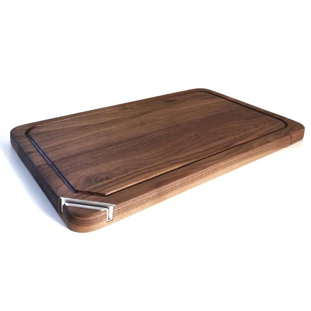 Falegnameria 2T di Tirabassi M. e L. s.n.c. - Wholesale Cutting Board - Walnut chopping board with liquid channel1