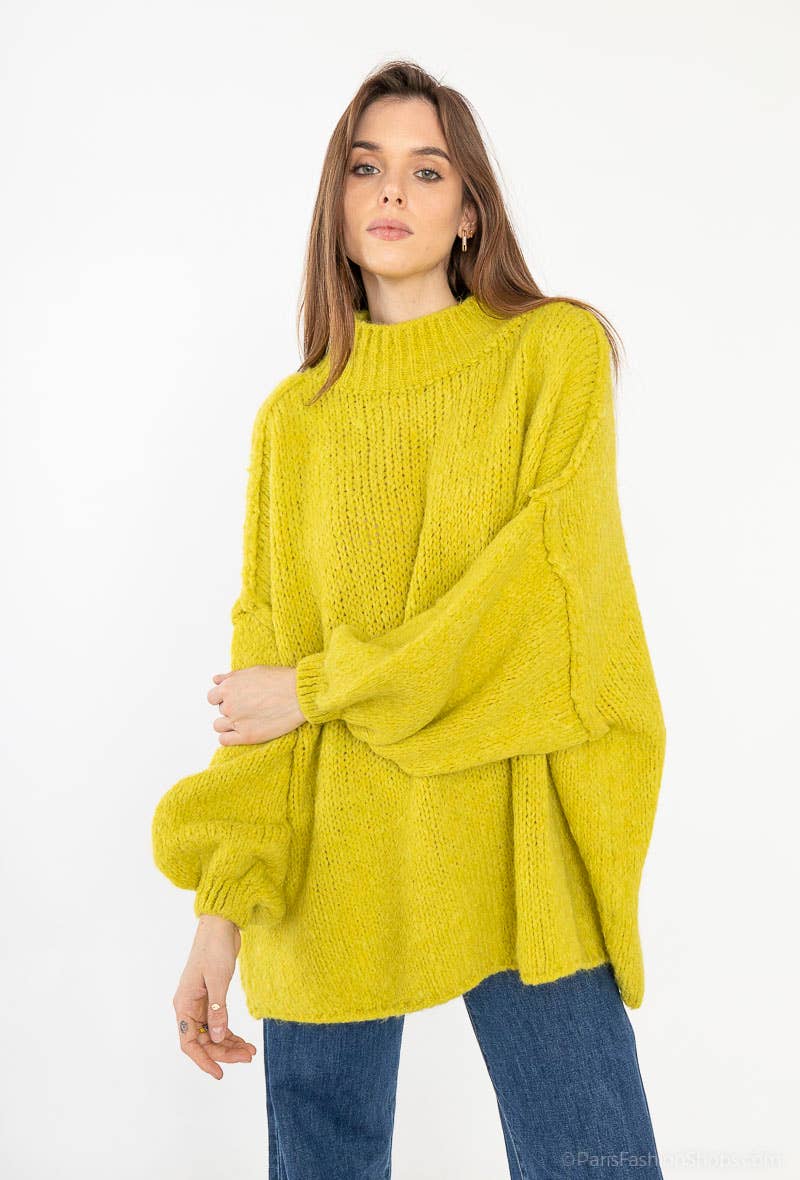 LINEN & COTTON HOUSE - Wholesale Knit Sweater - Women's - Sweater Alexia 1950156